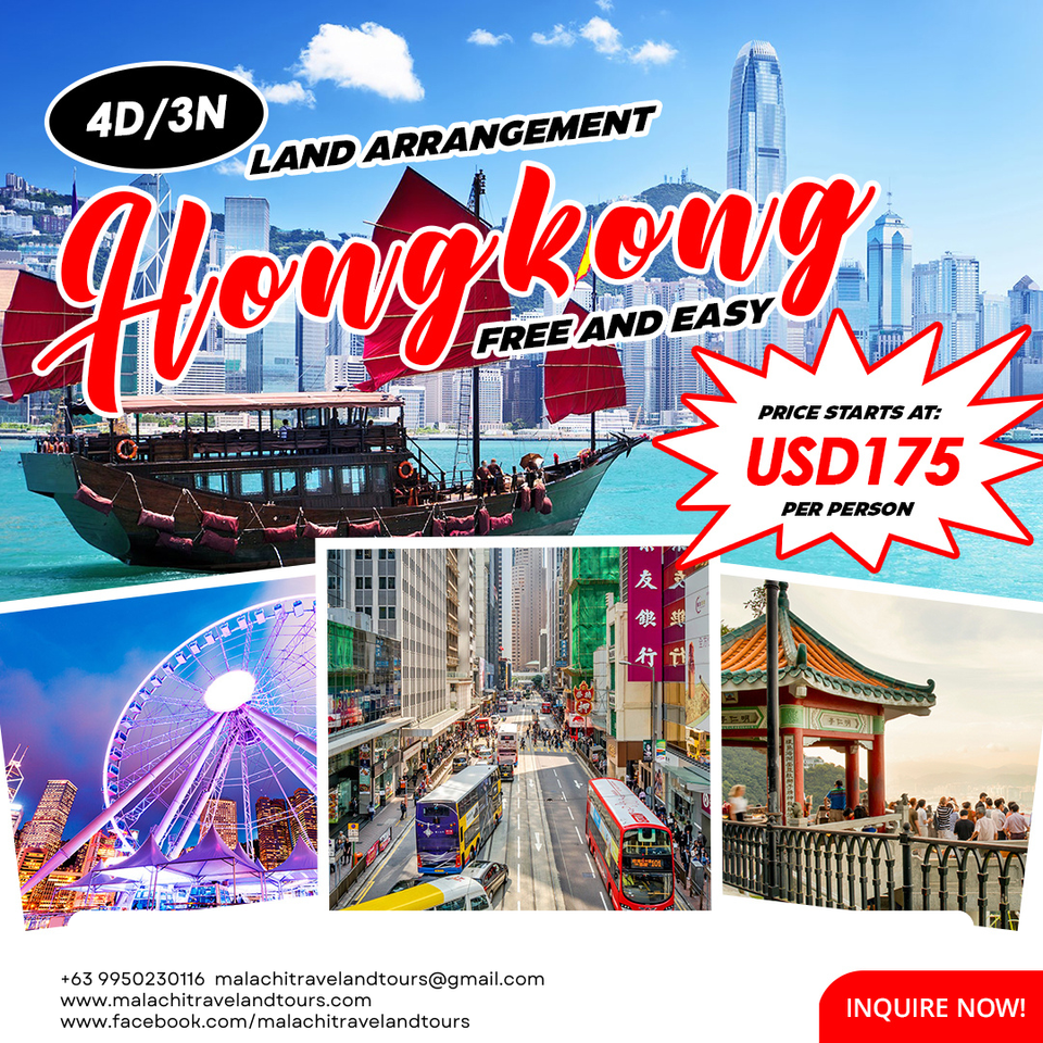 4D3N HONG KONG LAND ARRANGEMENT TOUR