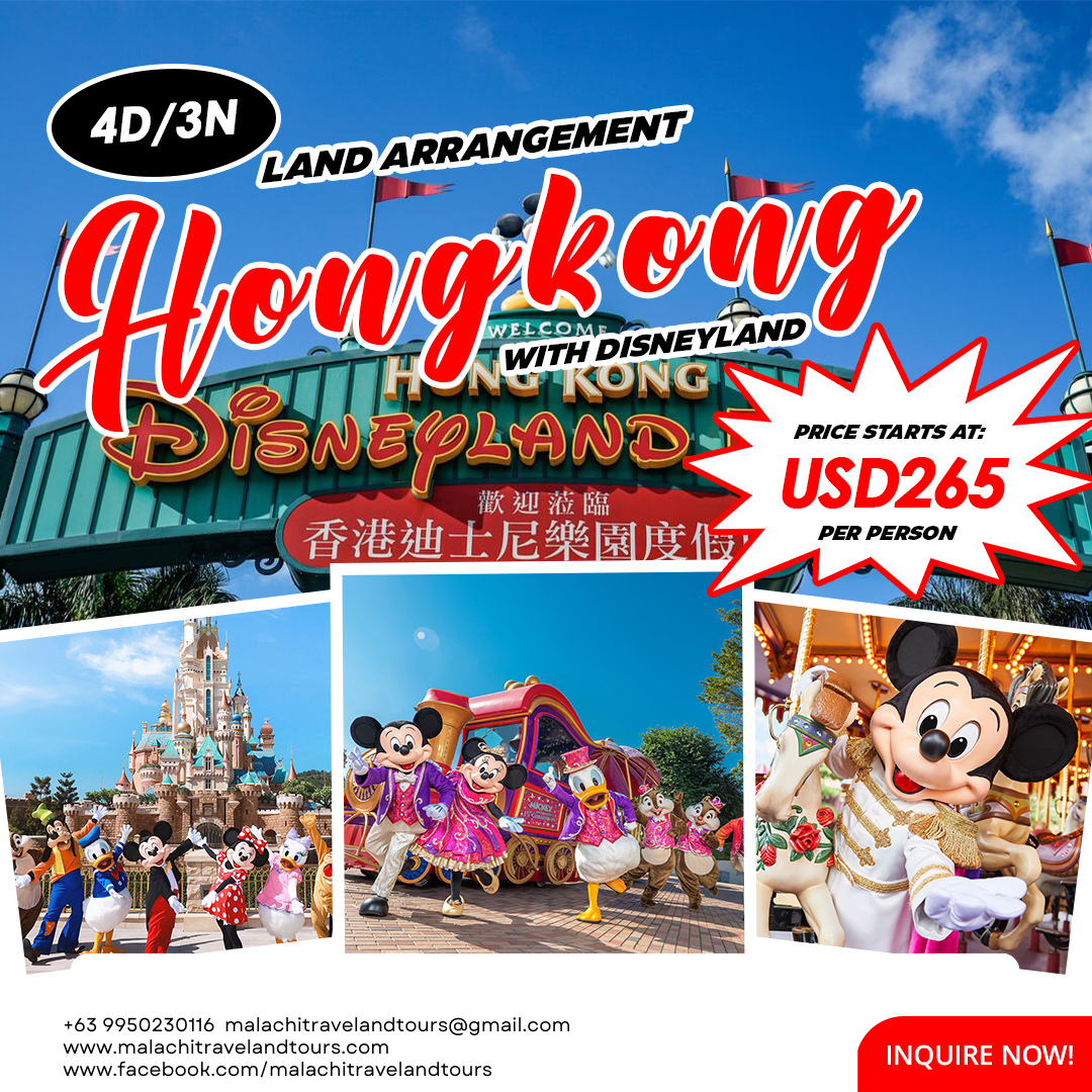 4D3N HONG KONG WITH DISNEYLAND