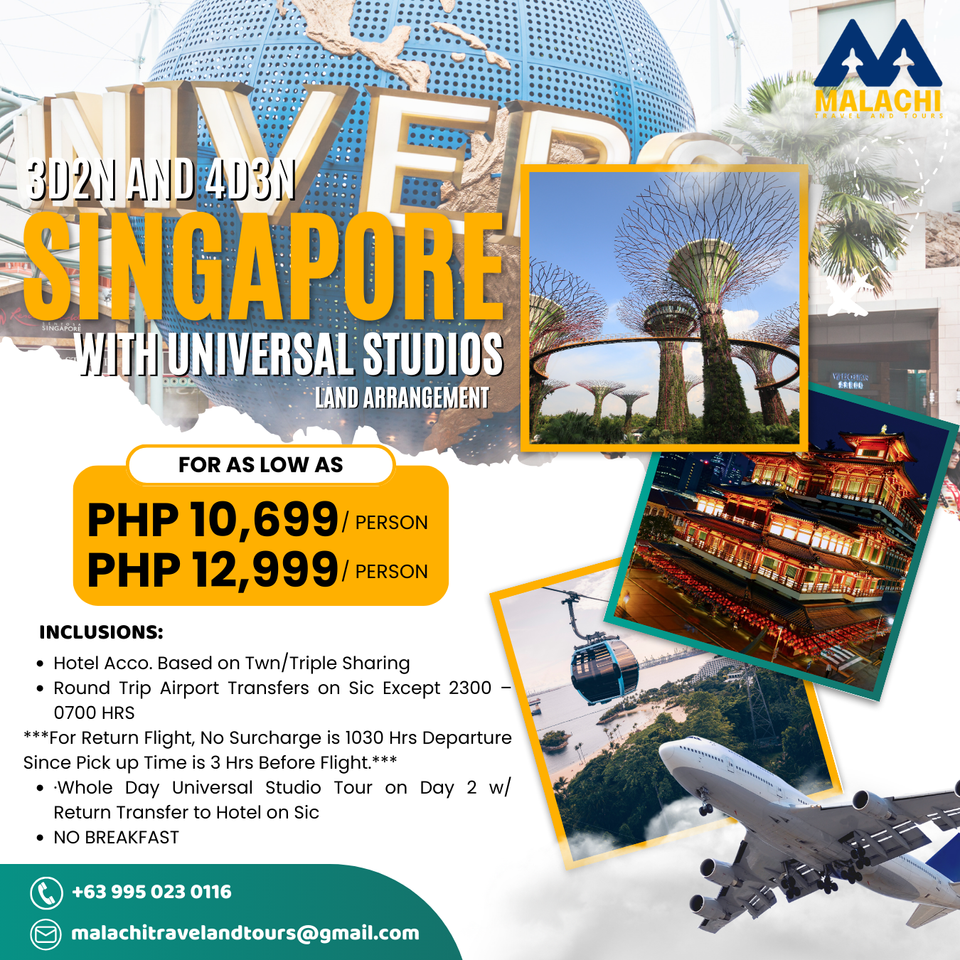 SINGAPORE WITH UNIVERSAL STUDIOS